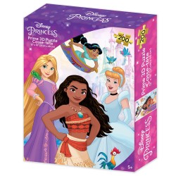 PRIME 3D DISNEY PRENSESLER 200 PARCA PUZZLE - Thumbnail