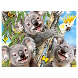 PRIME 3D KOALA PELUS VE SELFIE 48 PARCA PUZZLE - Thumbnail