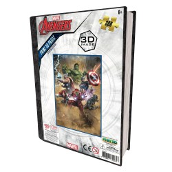 PRIME 3D MARVEL AVENGERS 300 PARCA METAL KUTU PUZZLE Puzzle-Yapboz Prime 3D