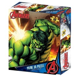 PRIME 3D MARVEL AVENGERS HULK 500 PARCA YETISKIN PUZZLE - Thumbnail