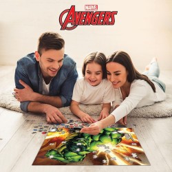 PRIME 3D MARVEL AVENGERS HULK 500 PARCA YETISKIN PUZZLE - Thumbnail