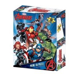 PRIME 3D MARVEL AVENGERS S1 200 PARCA PUZZLE - Thumbnail