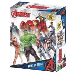 PRIME 3D MARVEL AVENGERS S2 200 PARCA PUZZLE - Thumbnail