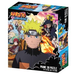 PRIME 3D NARUTO SHIPPUDEN 500 PARCA YETISKIN PUZZLE - Thumbnail