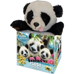 PRIME 3D PANDA PELUS VE SELFIE 48 PARCA PUZZLE - Thumbnail