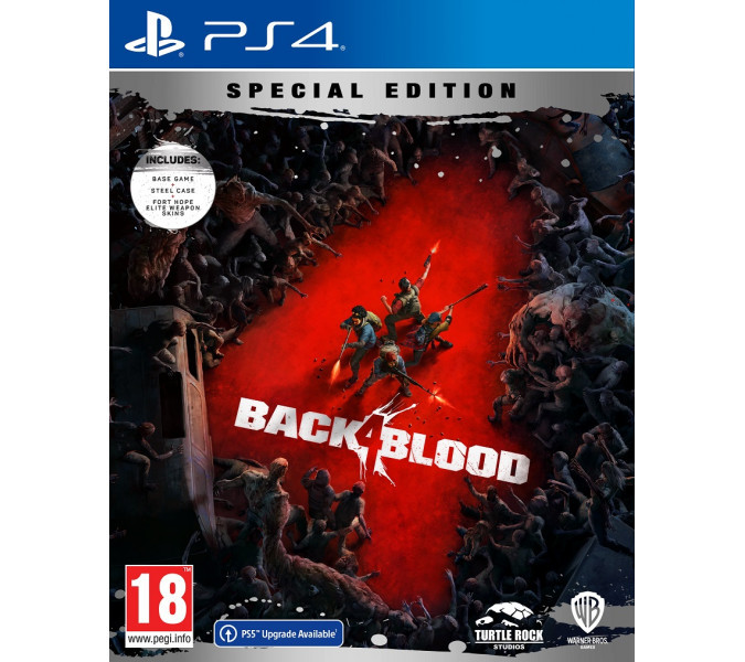 PS4 Back 4 Blood Steelbook Edition