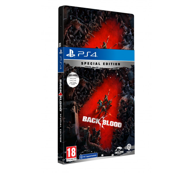 PS4 Back 4 Blood Steelbook Edition
