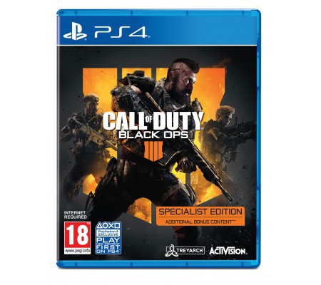 PS4 Call of Duty Black Ops 4 Specialist Edition