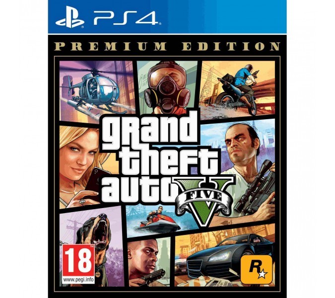 PS4 Grand Theft Auto 5 Premium Edition - GTA 5