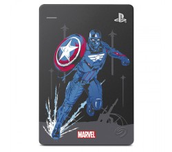 PS4 Seagate Game Drive 2TB Marvel Avengers Captain America STGD2000203 - Thumbnail