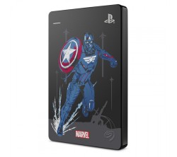 PS4 Seagate Game Drive 2TB Marvel Avengers Captain America STGD2000203 - Thumbnail
