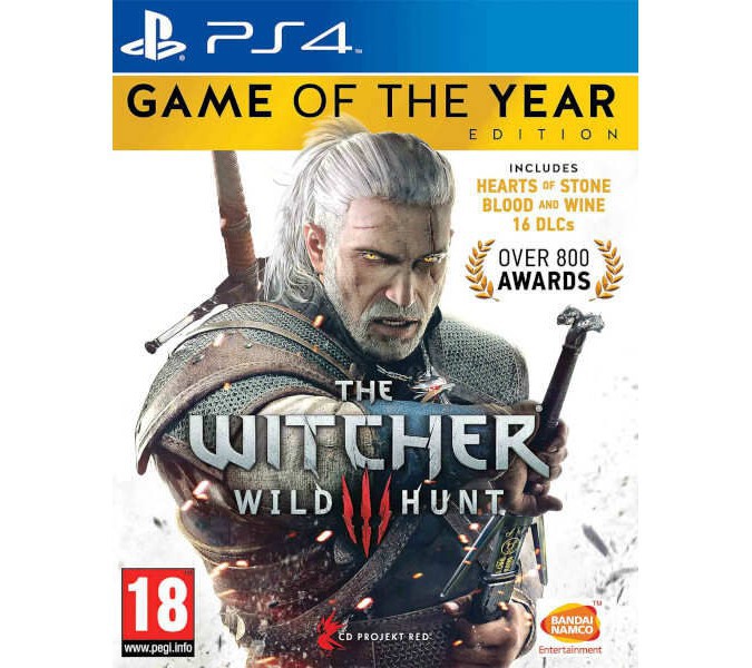 Ps4 The Witcher 3 Wild Hunt Game Of The Year