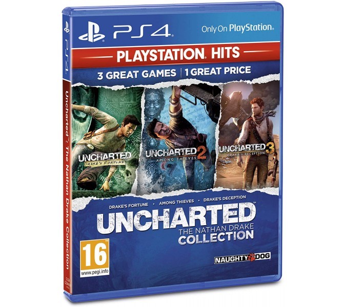 PS4 Uncharted Nathan Drake Collection HITS