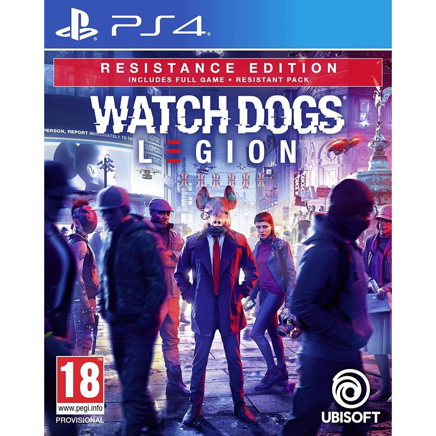 Ps4 Watch Dogs Legion Resistance Edition