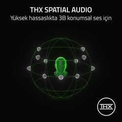 Razer Blackshark V3 Pro Kablosuz Siyah Kulaklık Anc RZ04-05400100-R3M1 - Thumbnail