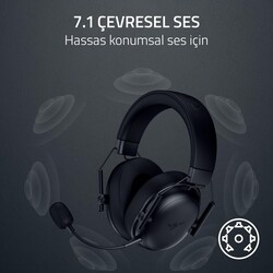 Razer Blackshark V3 X Hyperspeed Kablosuz Siyah Kulaklık RZ04-05420100-R3M1 - Thumbnail