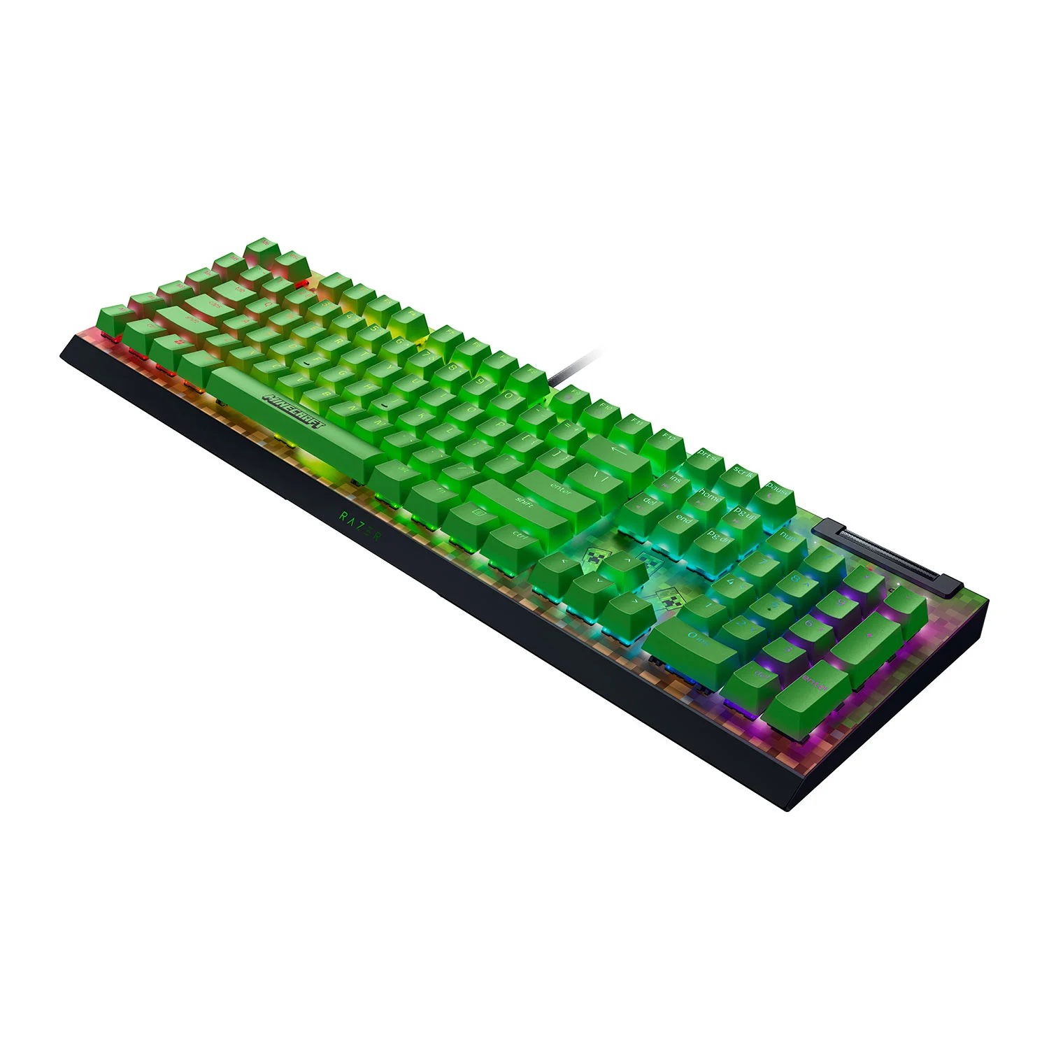 Razer Blackwidow V4 X Kablolu Klavye Minecraft Edition İngilizce RZ03-04704100-R3M1 - Thumbnail