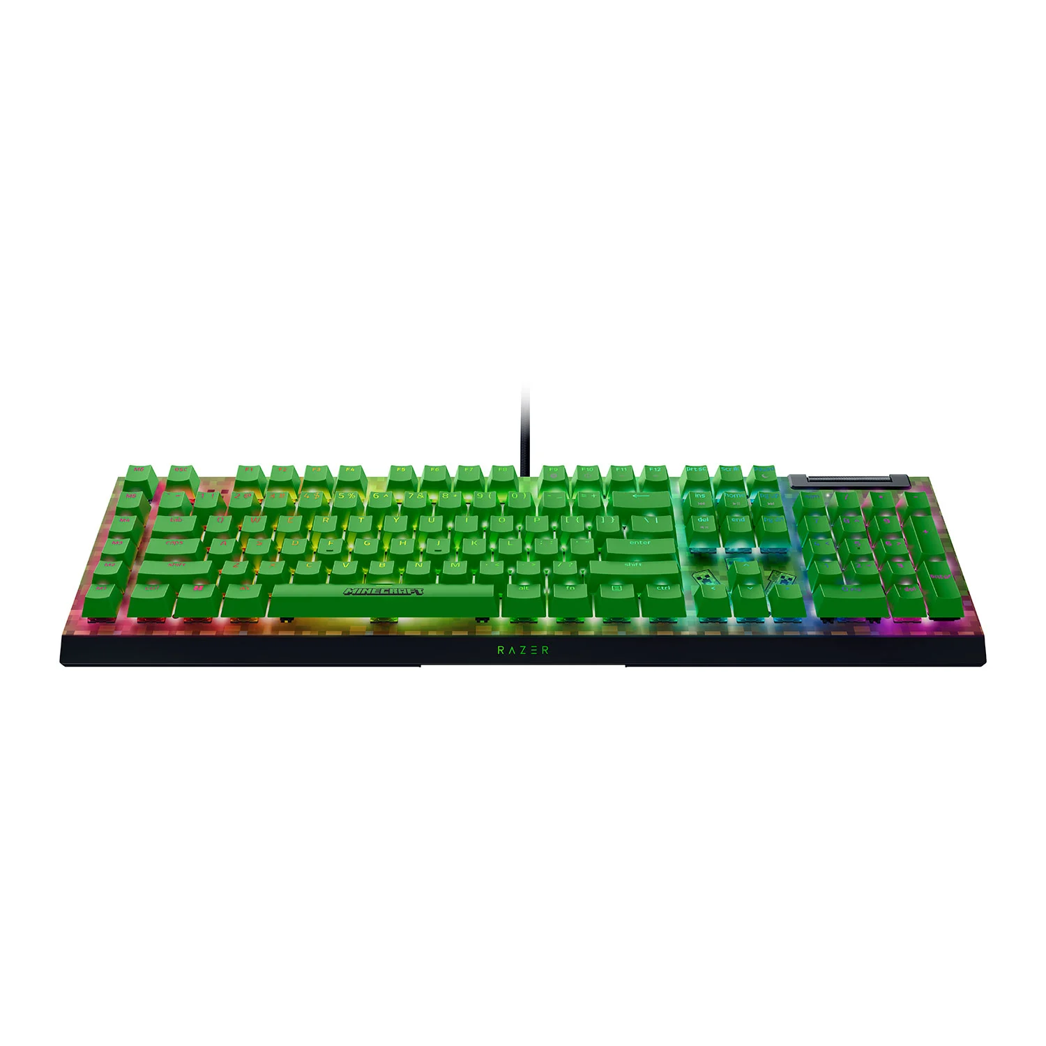 Razer Blackwidow V4 X Kablolu Klavye Minecraft Edition İngilizce RZ03-04704100-R3M1 - Thumbnail