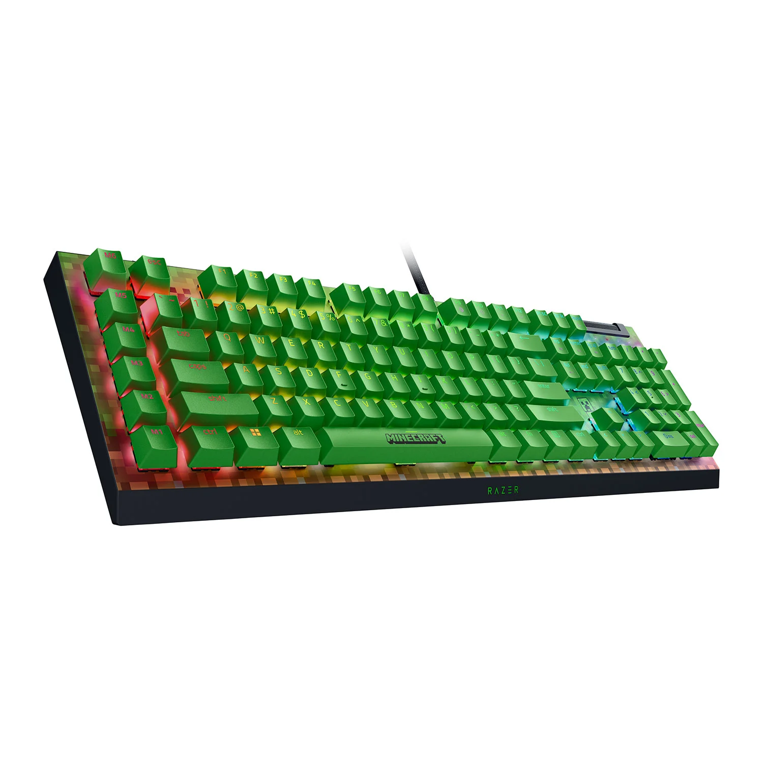 Razer Blackwidow V4 X Kablolu Klavye Minecraft Edition İngilizce RZ03-04704100-R3M1 - Thumbnail