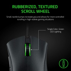 Razer Deathadder Essential Optik Kablolu Siyah Oyuncu Mouse - Thumbnail