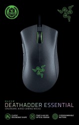 Razer Deathadder Essential Optik Kablolu Siyah Oyuncu Mouse - Thumbnail
