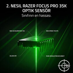 Razer Viper V3 Pro SE Siyah 54 g Ultra Hafif Kablosuz Oyuncu Mouse RZ01-04550100-R3G1 - Thumbnail