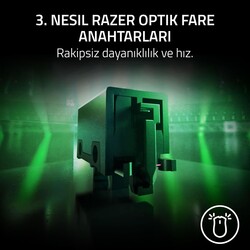 Razer Viper V3 Pro SE Siyah 54 g Ultra Hafif Kablosuz Oyuncu Mouse RZ01-04550100-R3G1 - Thumbnail