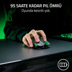 Razer Viper V3 Pro SE Siyah 54 g Ultra Hafif Kablosuz Oyuncu Mouse RZ01-04550100-R3G1 - Thumbnail