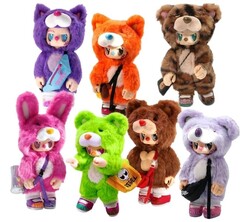Rebel Bear Pozlanabilir Figür Çanta Serisi - Thumbnail