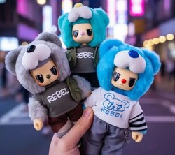 Rebel Bears Pozlanabilir Figür Cadde Serisi - Thumbnail
