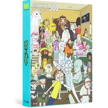 Rick And Morty 500 Parça Puzzle