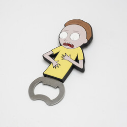 PopArms - Rick and Morty - Morty Collectible Lisanslı Manyetik Şişe Açacağı