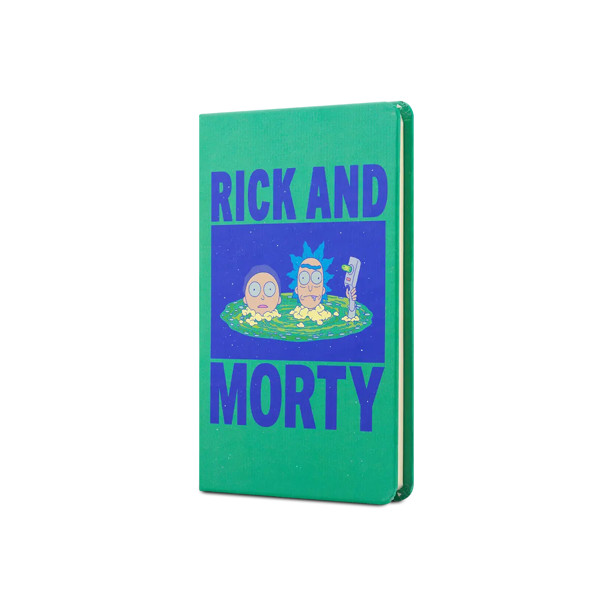 RICK AND MORTY SERT KAPAK LASTIKLI MINI DEFTER YESIL - Thumbnail