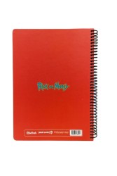 RICK AND MORTY SPIRALLI DEFTER KIRMIZI - Thumbnail