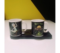 Rick and Morty Ufo Espresso Seti - Thumbnail