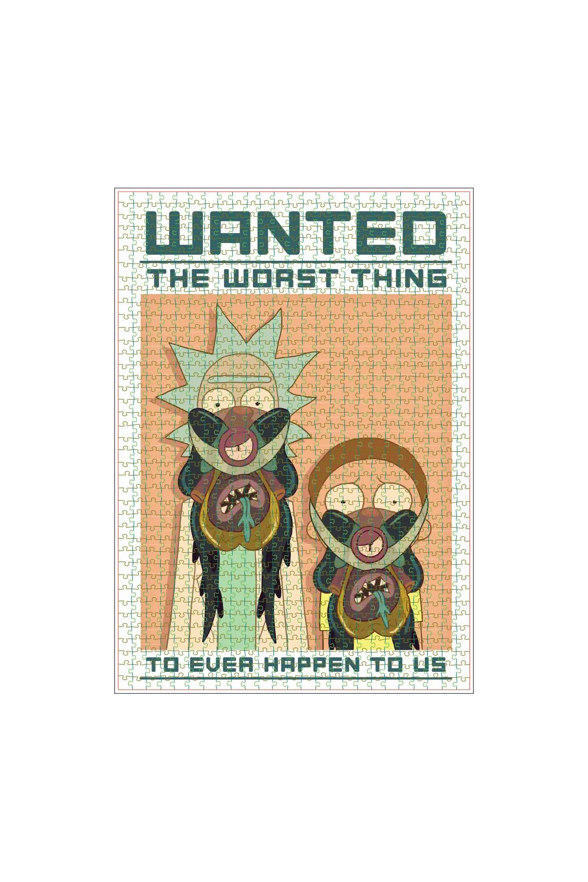 Rick & Morty 2 1000 Parça Puzzle - Thumbnail