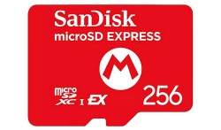 Sandisk Nintendo Switch 2 Micro SD Card Mario 256GB - Thumbnail