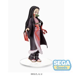 Sega Goods Demon Slayer Nezuko Kamado Sibling Bond 19 cm PVC Statue - Thumbnail