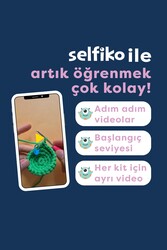 Selfiko Örgü Öğrenme Seti Aşkolot - Thumbnail