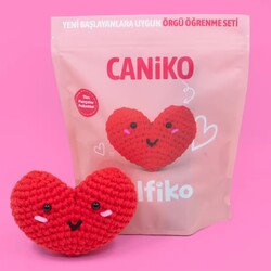 Selfiko Örgü Öğrenme Seti Caniko - Thumbnail