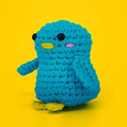 Selfiko Örgü Öğrenme Seti Pengu - Thumbnail