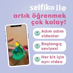 Selfiko Örgü Öğrenme Seti Tavşik - Thumbnail