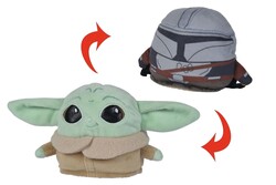 Simba - Simba Toys Star Wars Mandalorian Grogu Reversible 8 cm Peluş Figür