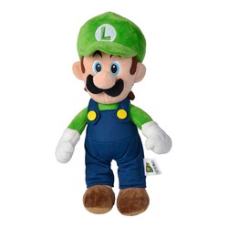 Simba Toys - Simba Toys Super Mario 30 cm Peluş Figür Luigi