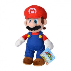 Simba Toys Super Mario 30 cm Peluş Figür Mario - Thumbnail