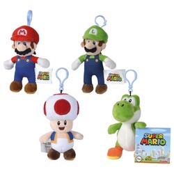 Simba - Simba Toys Super Mario Peluş Anahtarlık Simba - Simba Toys Super Mario Peluş Anahtarlık