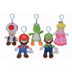 Simba Toys Super Mario Peluş Anahtarlık - Thumbnail