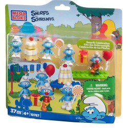 Jakks - Smurfs The Lost Village 4lü Figüt Seti Şirin Kutlaması