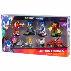 Sonic Aksiyon Figürleri 8li Deluxe Set