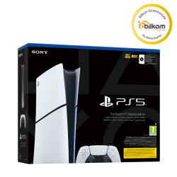 Sony PlayStation 5 Slim Digital D Chassis Oyun Konsolu Bilkom Garantili - Thumbnail